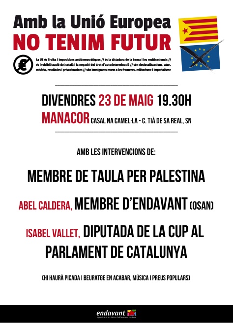 xerrada anti UE Mallorca